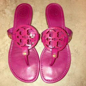 Tory Burch Fuchsia Miller Sandal